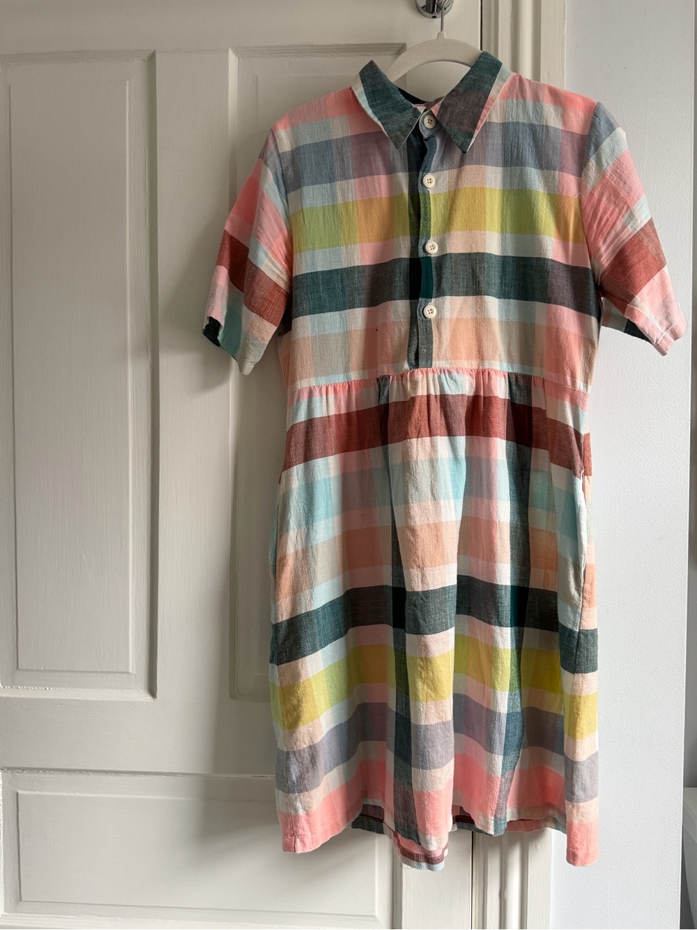 Ace & Jig plaid stripe mini dress